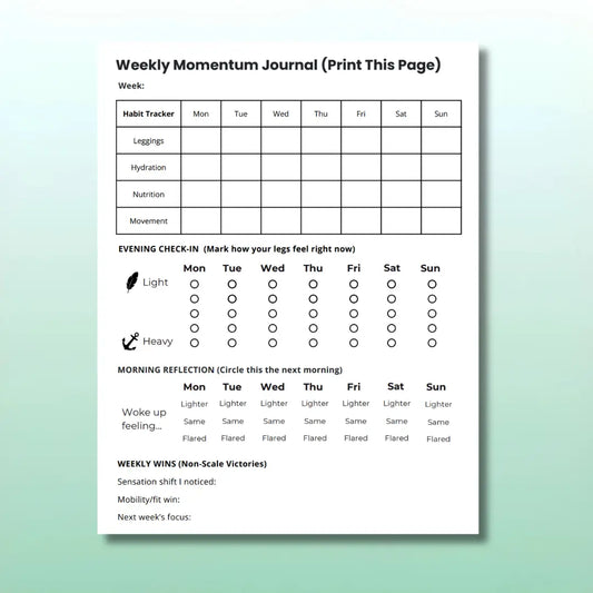 Weekly Momentum Journal